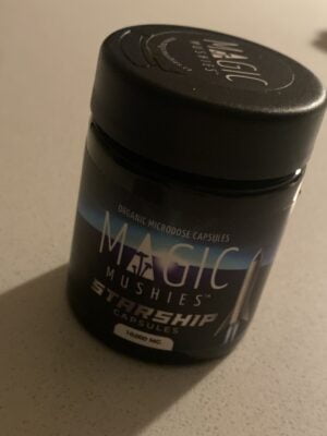 Magic Mushroom Starship Capsules 500mg (Premium Blend) photo review
