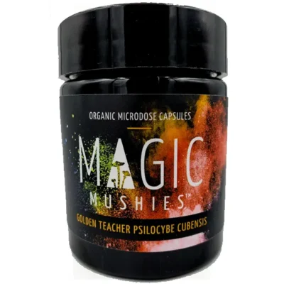 Golden Teacher Magic Mushroom Microdose Capsules