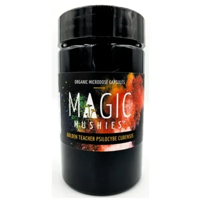 Golden Teacher Magic Mushroom Microdose Capsules