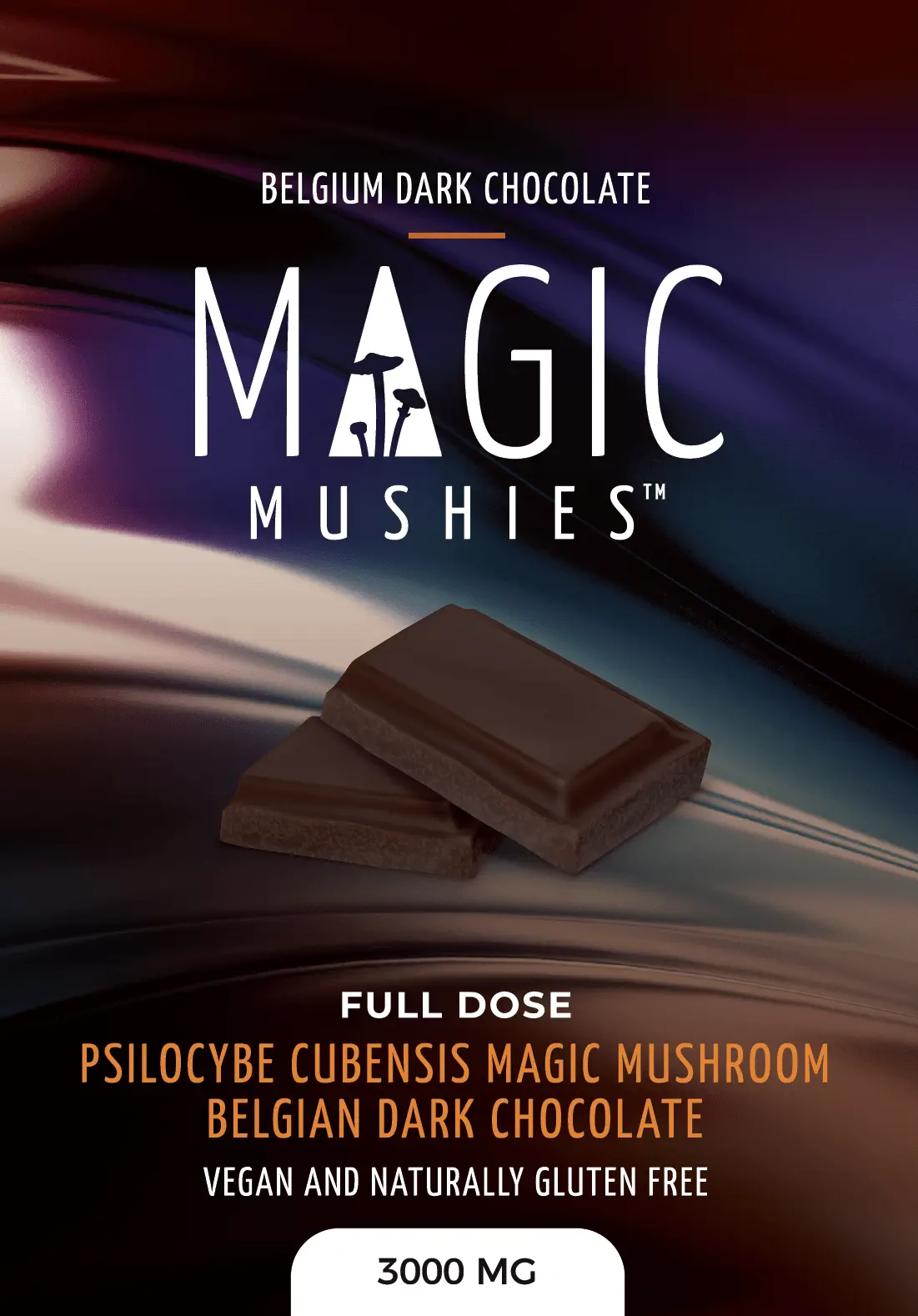 Belgian Dark Chocolate Magic Mushies