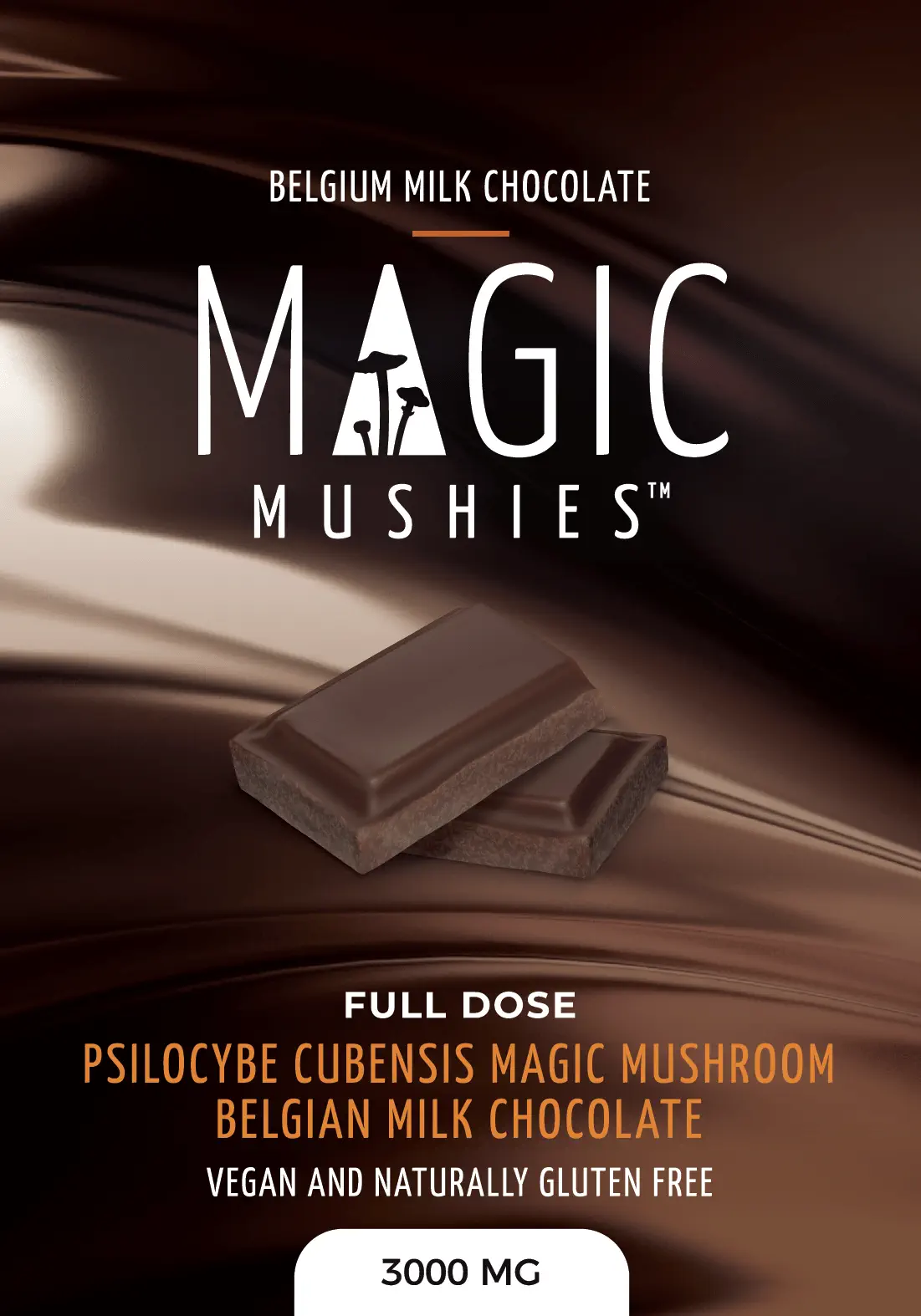 Belgian Milk Chocolate Magic Mushies