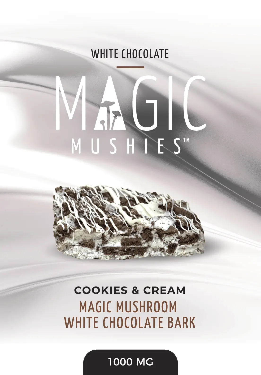 Cookies and Cream White Chocolate Magic Mushies
