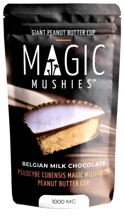 Magic Mushroom Peanut Butter Cups