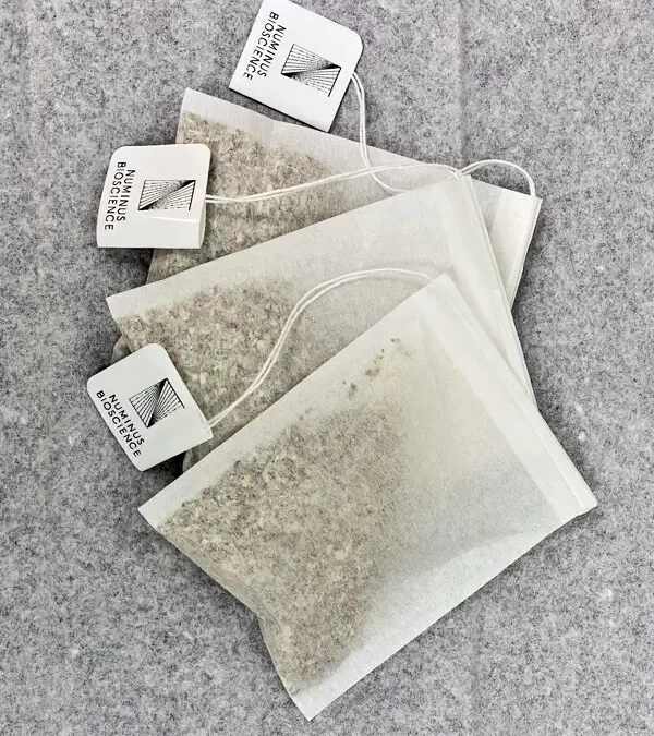 EnfiniTea tea bags by Numinus Bioscience