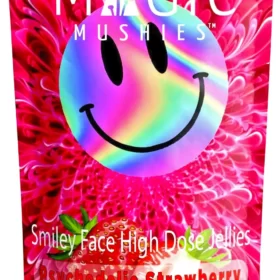 Strawberry Smiley Face Extract Jellies 40mg