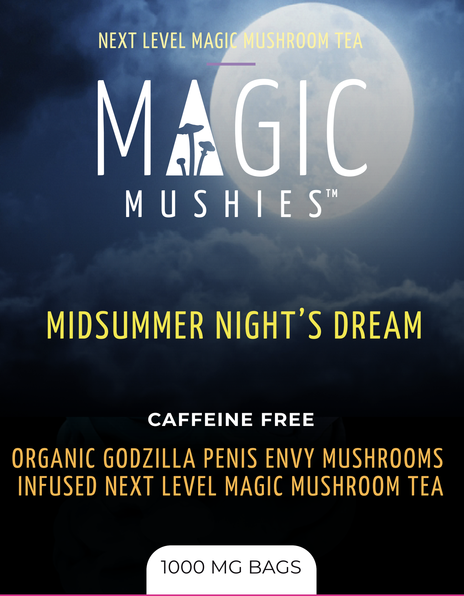 Magic Mushroom Tea Mid Summers Night Dream