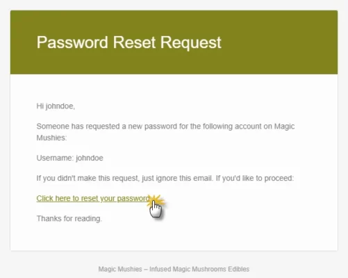 Password Reset